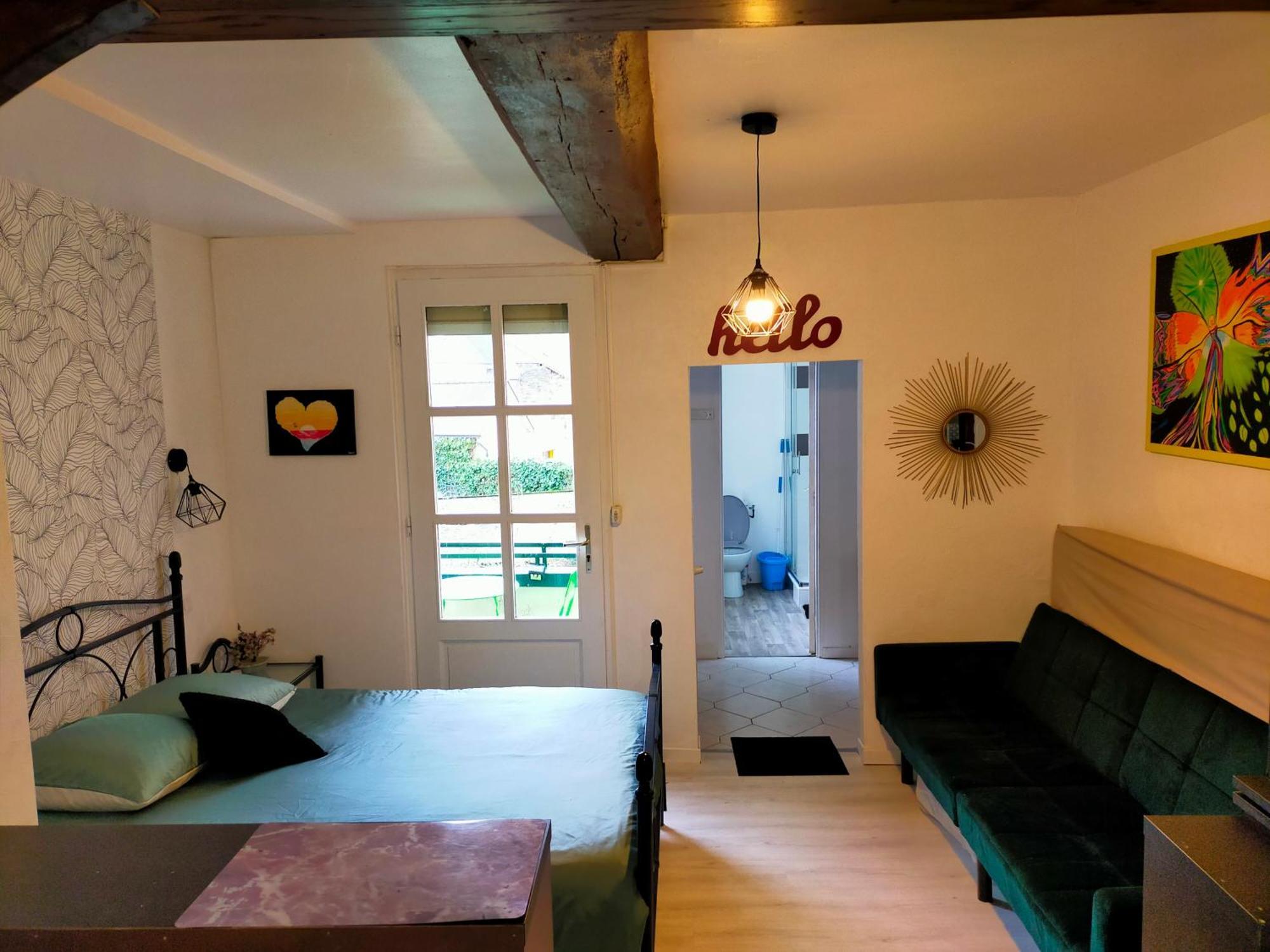 Studio En Rdc Avec Balcon Centre Vitre Εξωτερικό φωτογραφία